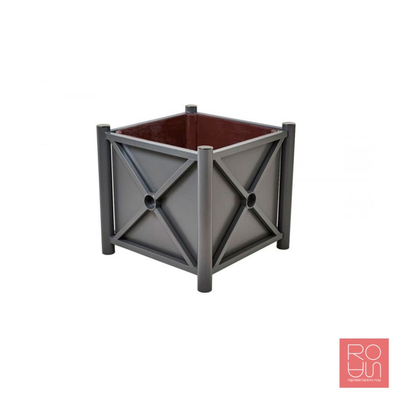 Jardinera Província acabat en només acer